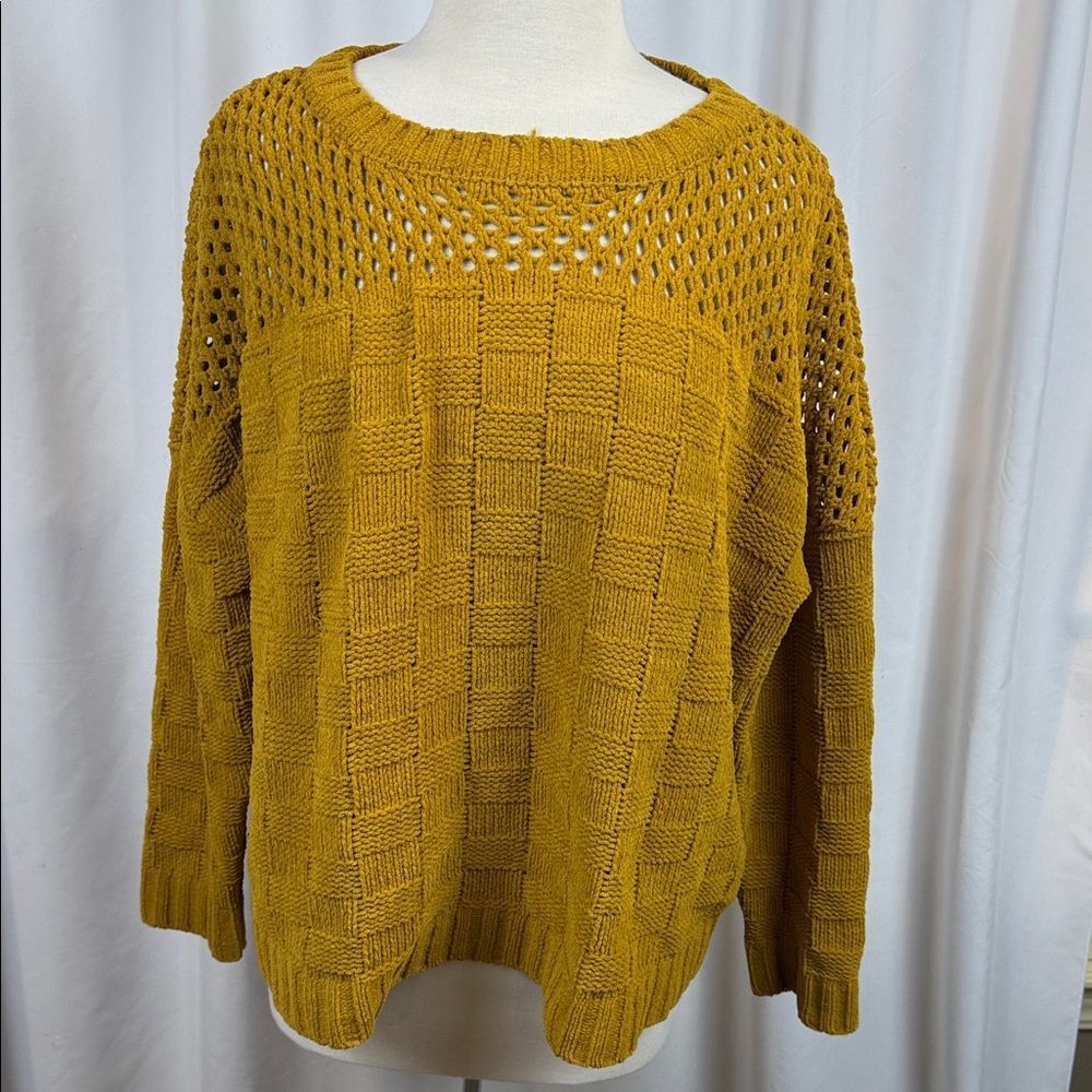 Generation K Mustard  Sweater, Medium